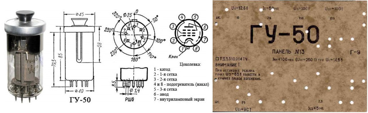 ГУ-50 Усилитель-Монстр Со Сдвоенными Лампами | Paseka24.Ru